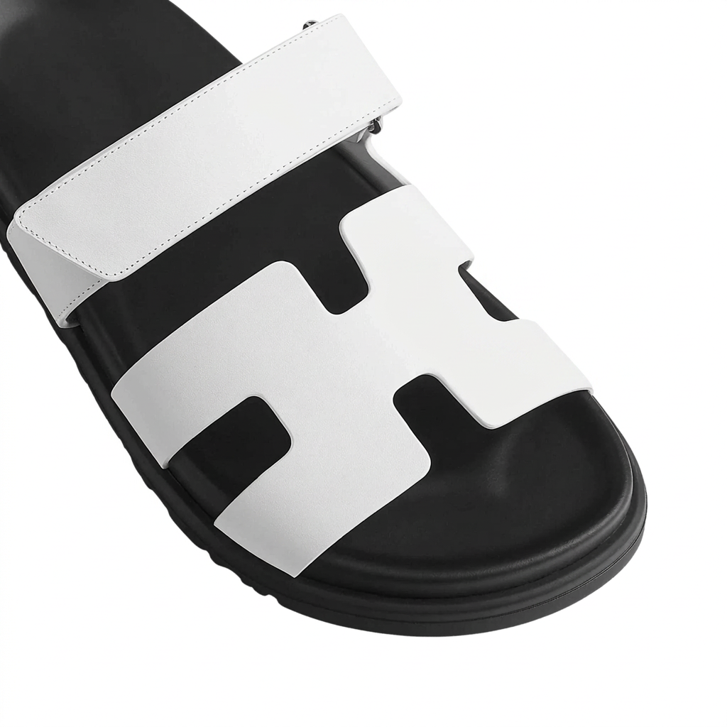 Chypre Sandals in Blanc