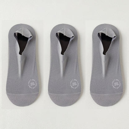 🔥6-Pair Invisible Grip Socks Pack 🧦 – Breathable Low-Cut Anti-Slip Sweat-Absorbing Design