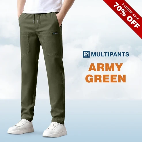 👍Last Day Sale 70% OFF🏆MultiPants – High Stretch Multi-pocket Durable Cargo Pants