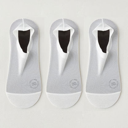 🔥6-Pair Invisible Grip Socks Pack 🧦 – Breathable Low-Cut Anti-Slip Sweat-Absorbing Design