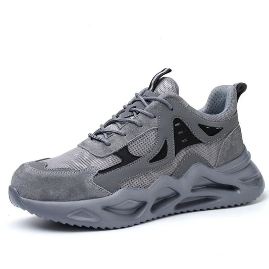 Puncture-Resistant Steel Toe Sneakers – Breathable Comfort for All-Day Wear