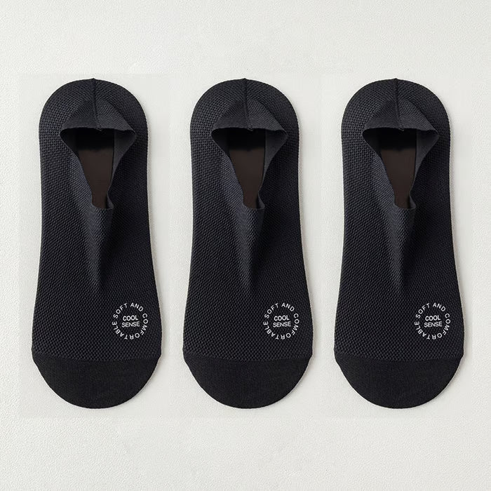 🔥6-Pair Invisible Grip Socks Pack 🧦 – Breathable Low-Cut Anti-Slip Sweat-Absorbing Design
