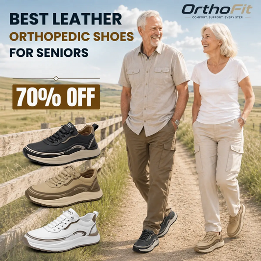 OrthoFit - Unisex's Orthopedic Comfort Shoes for All-Day Walking, Knee & Back Pain Relief