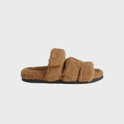 Hermes Chypre Sandal Shearling Women