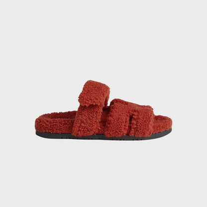 Hermes Chypre Sandal Shearling Women