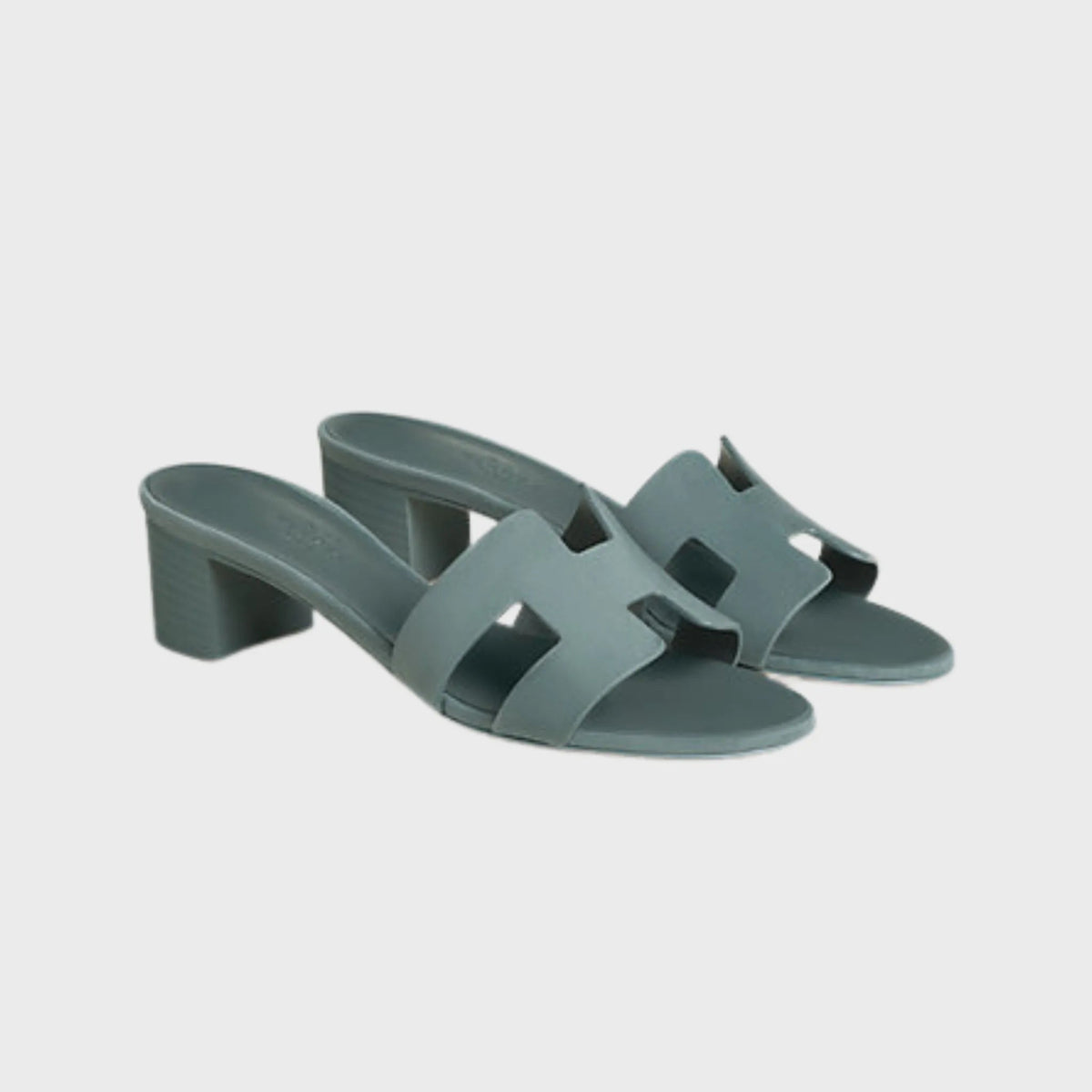 Hermes Oasis Sandals in Suede Goatskin