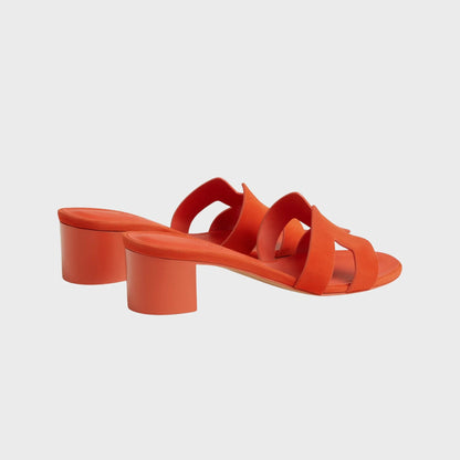 Hermes Oasis Sandals in Suede Goatskin