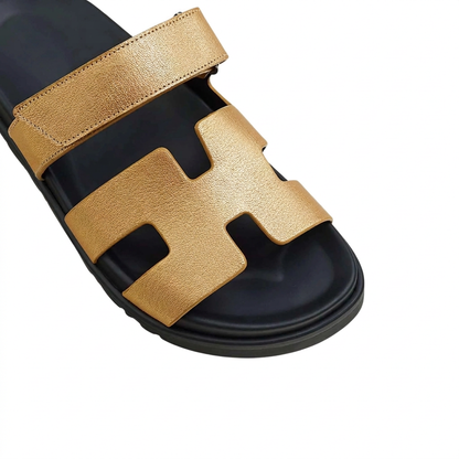 Chypre Sandal Metallic Women