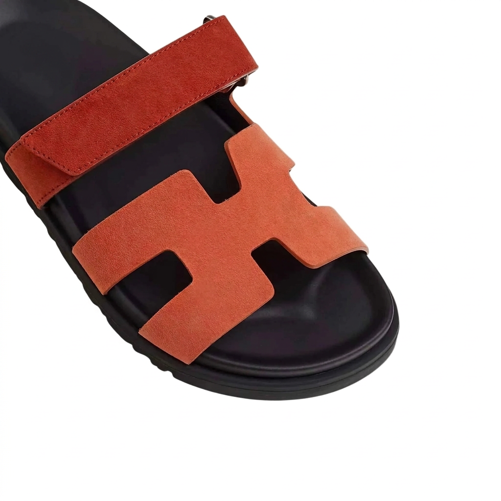 Chypre Sandal Duo Tone Suede Women