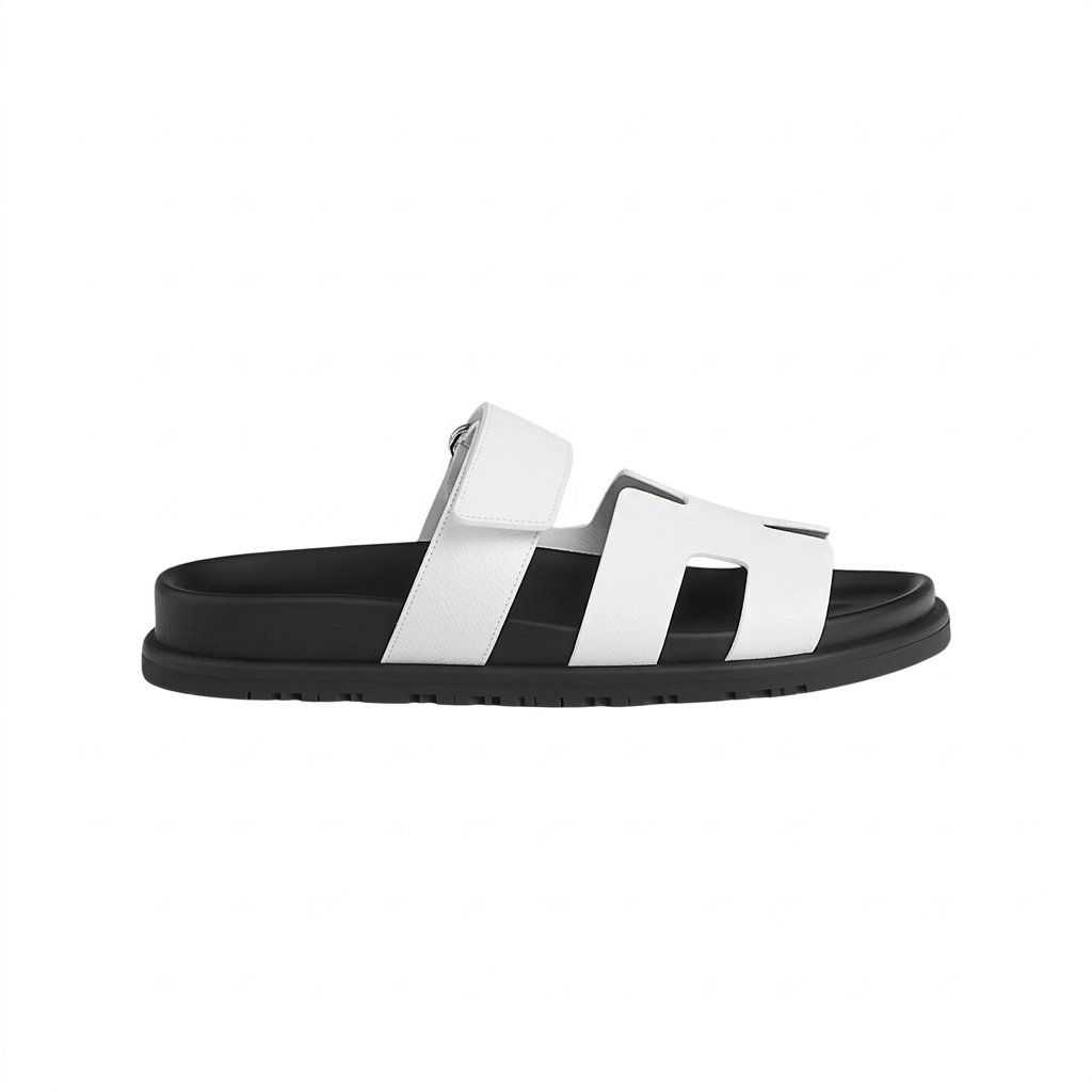 Chypre Sandals in Blanc