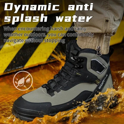 Vigilant - Men's Steel Toe Work Boots | Comfortable Support